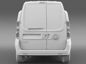 vauxhall combo tour h2l2 2015 3D Model