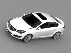 buick regal 2015 3D Model