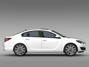 buick regal 2015 3D Model