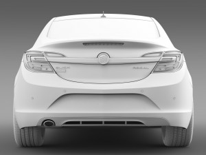 buick regal flexfuel 2015 3D Model