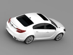 buick regal gs 2015 3D Model