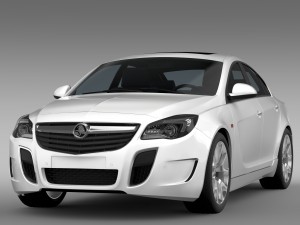 holden insignia vxr 2016 Modelo 3D