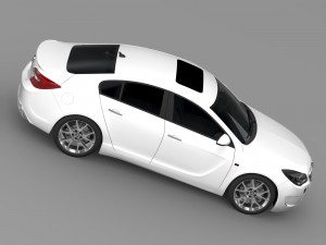 holden insignia vxr 2016 Modelo 3D