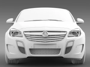 holden insignia vxr 2016 3D Model