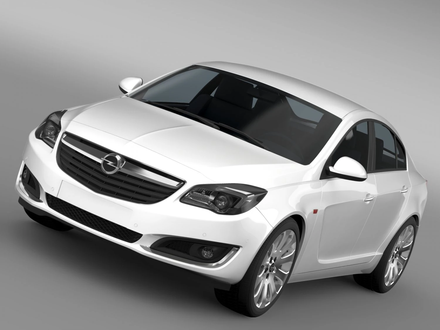 opel insignia 2015 3D Model .c4d .max .obj .3ds .fbx .stl .blend 