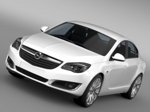 opel insignia 2015 3D Model