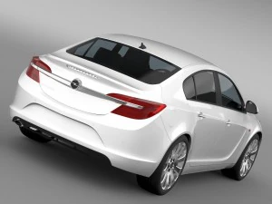 opel insignia 2015 3D Model
