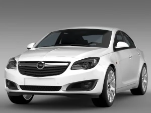 opel insignia 2015 3D Model