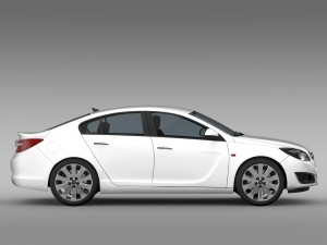 opel insignia 2015 Modelo 3D