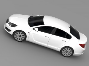 opel insignia 2015 Modelo 3D