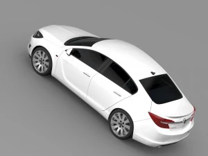 opel insignia 2015 3D Model