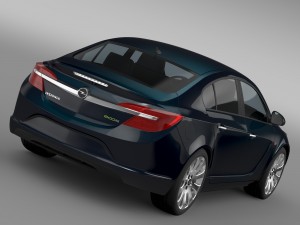 opel insignia ecoflex 2015 Modello 3D