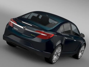 opel insignia ecoflex 2015 3D Model
