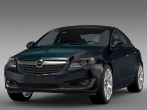 opel insignia ecoflex 2015 3D Model