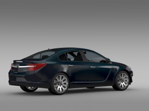 opel insignia ecoflex 2015 Modello 3D