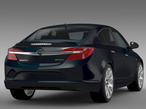 opel insignia ecoflex 2015 Modello 3D