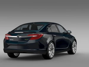 opel insignia ecoflex 2015 3D Model