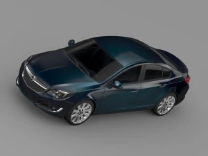 opel insignia ecoflex 2015 3D Model