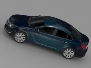 opel insignia ecoflex 2015 Modello 3D