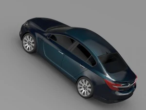 opel insignia ecoflex 2015 3D Model