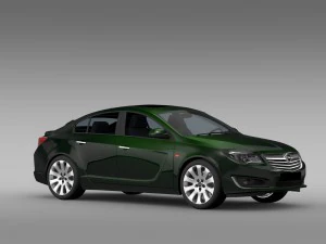 opel insignia hatchback 2015 3D Model