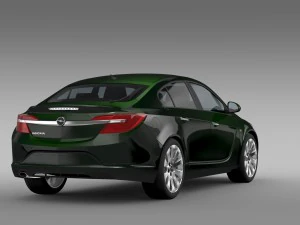 opel insignia hatchback 2015 3D Model