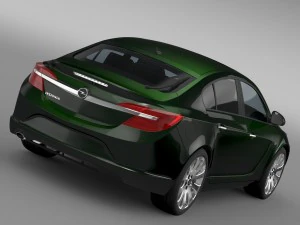 opel insignia hatchback 2015 3D Model
