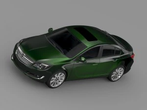 opel insignia hatchback 2015 3D Model