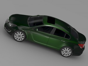 opel insignia hatchback 2015 Modelo 3D