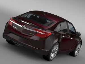 opel insignia hatchback ecoflex 2015 3D Model