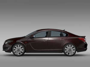 opel insignia hatchback ecoflex 2015 3D Model