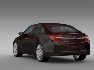 opel insignia hatchback ecoflex 2015 3D Model