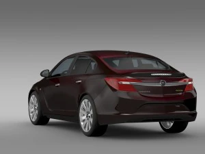 opel insignia hatchback ecoflex 2015 3D Model