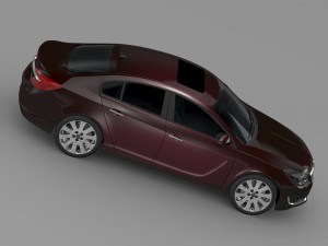 opel insignia hatchback ecoflex 2015 3D Model
