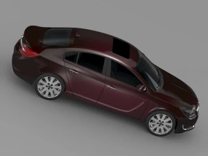opel insignia hatchback ecoflex 2015 3D Model