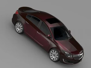 opel insignia hatchback ecoflex 2015 3D Model