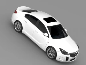 opel insignia opc 2015 3D Model