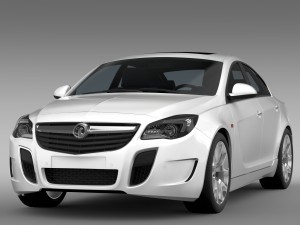 vauxhall insignia vrx 2015 Modèle 3D