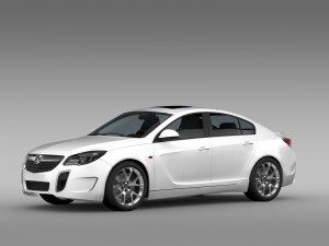vauxhall insignia vrx 2015 Modèle 3D