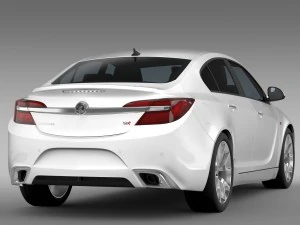 vauxhall insignia vrx 2015 3D Model