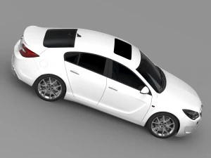 vauxhall insignia vrx 2015 3D Model
