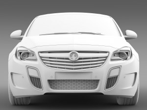 vauxhall insignia vrx 2015 Modèle 3D