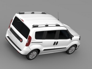 fiat doblo 263 uk spec 2015 Modello 3D