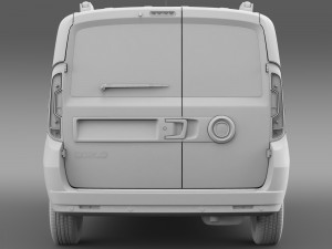 fiat doblo 263 uk spec 2015 Modello 3D