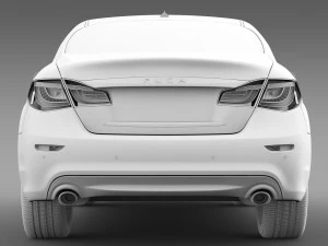 nissan fuga hybrid y51 2016 3D Model