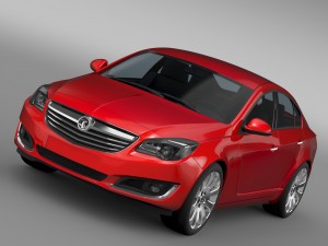 vauxhall insignia 2015 Modello 3D