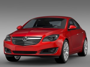 vauxhall insignia 2015 3D-Modell