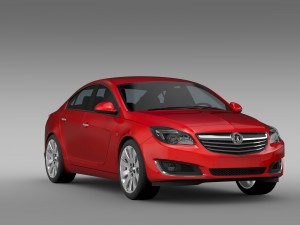 vauxhall insignia 2015 3D-Modell