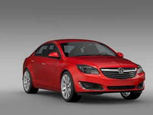vauxhall insignia 2015 3D Model