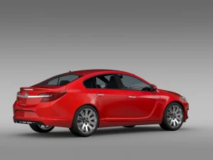 vauxhall insignia 2015 3D Model